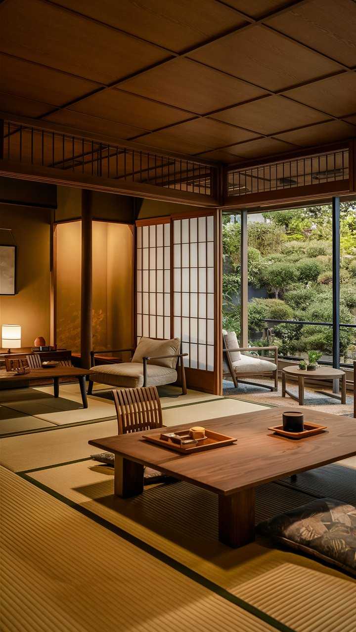 japanese living room decoration