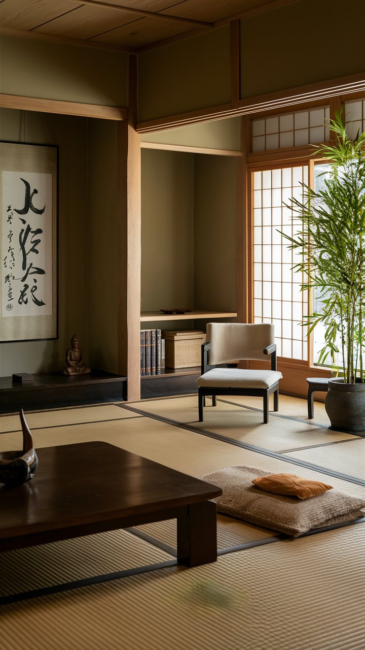 japanese living room design ideas