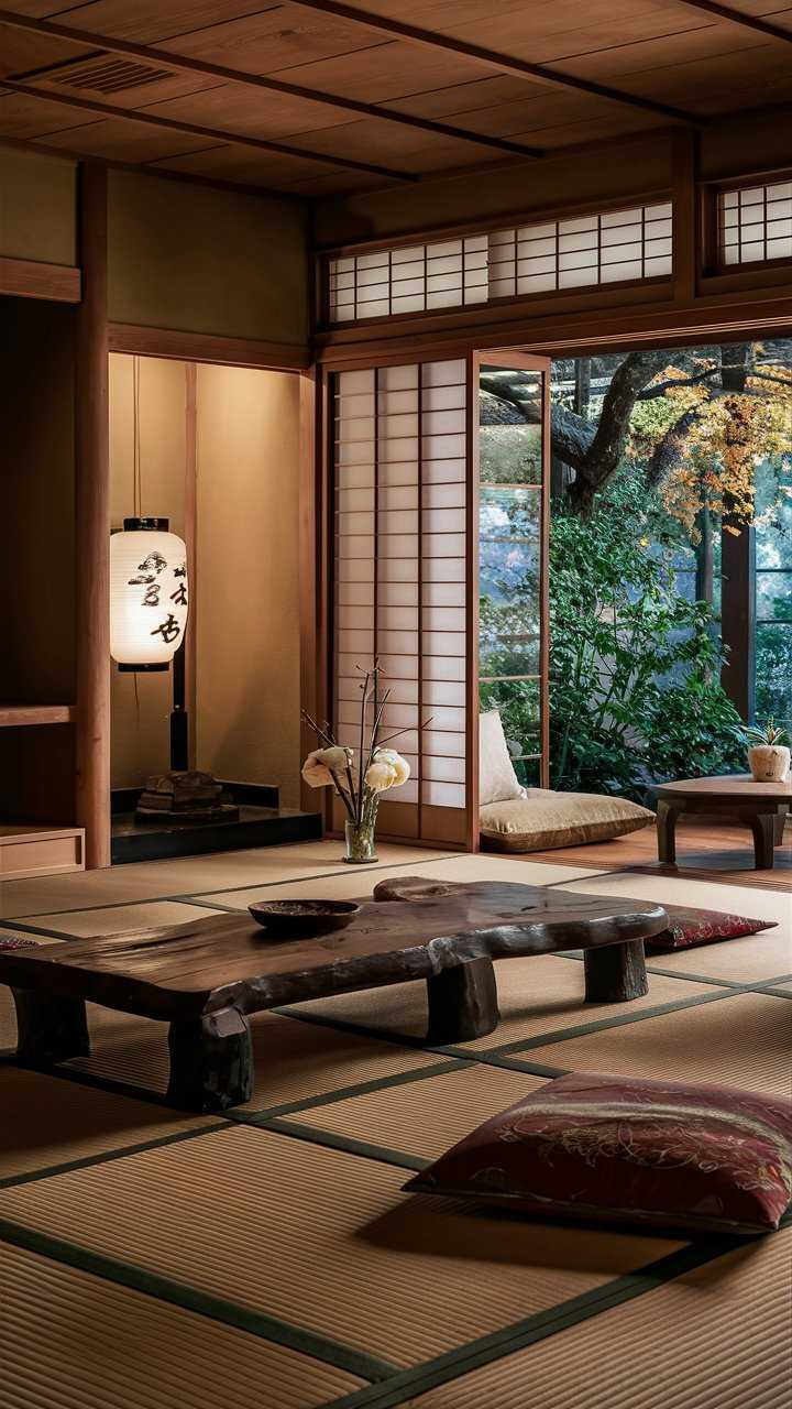 japanese living room decor