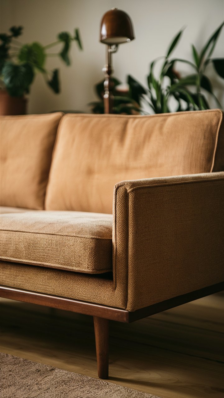 mid century modern couch