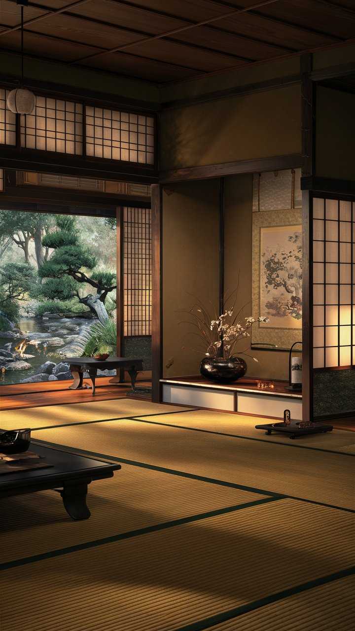 japanese living room background