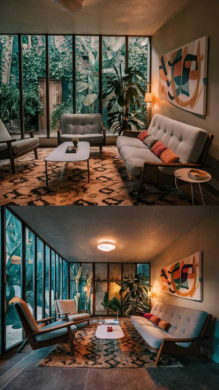 mid century modern house