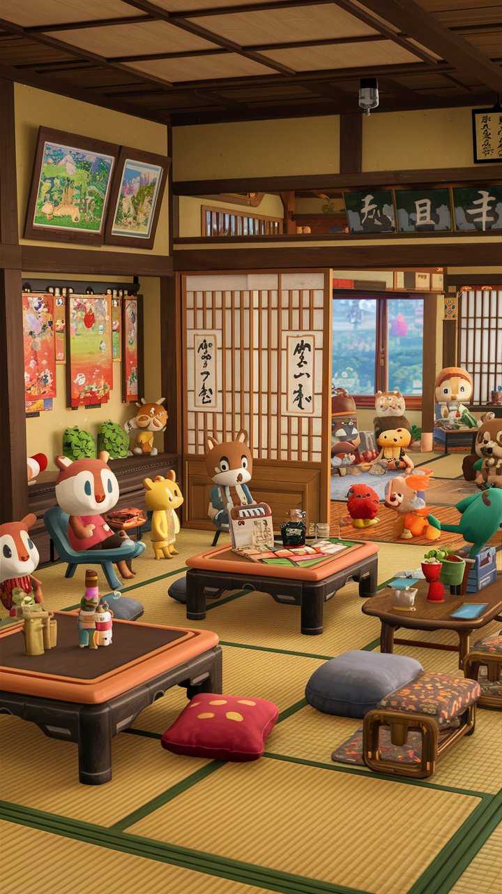 Japanese Living Room Animal Crossing