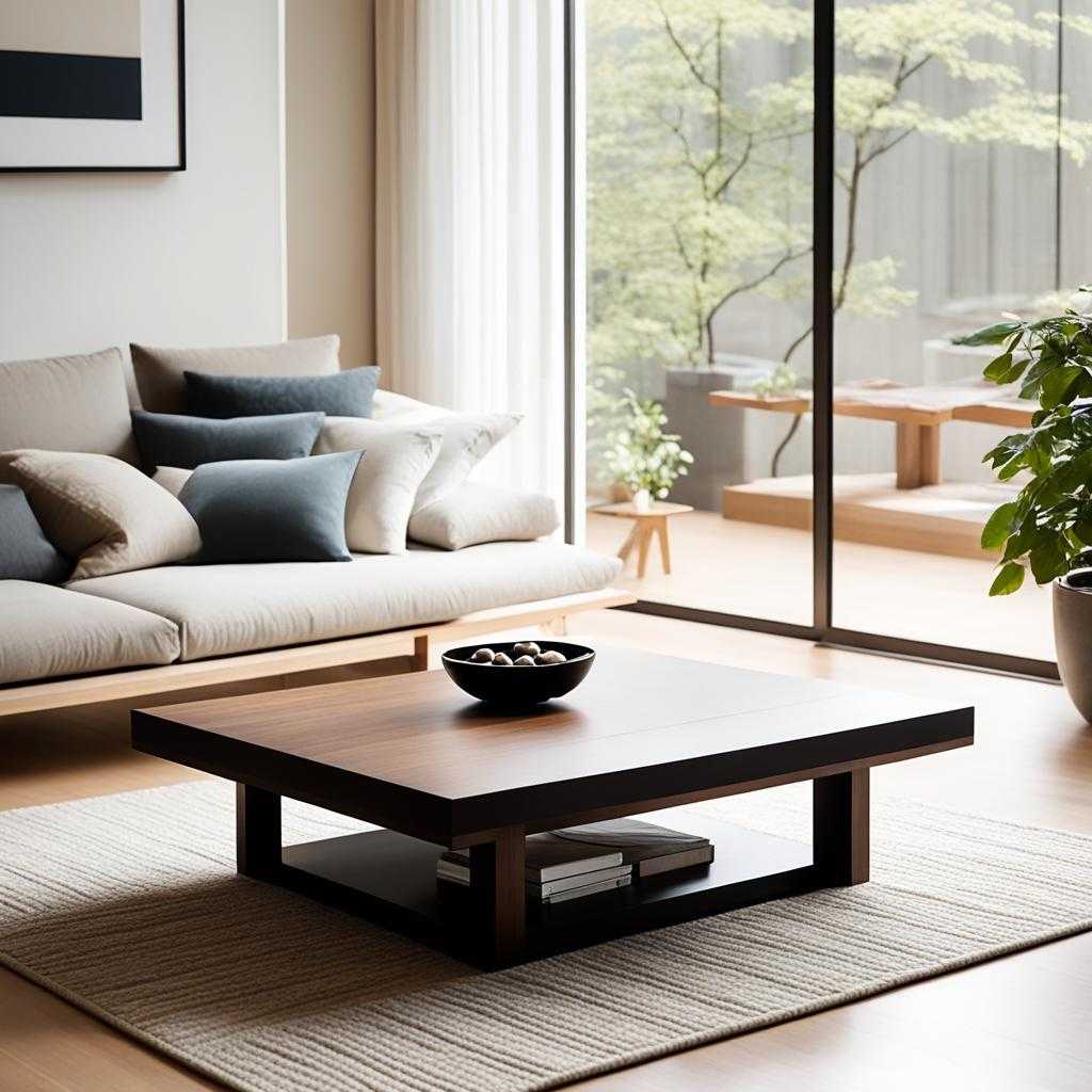 low japanese coffee table