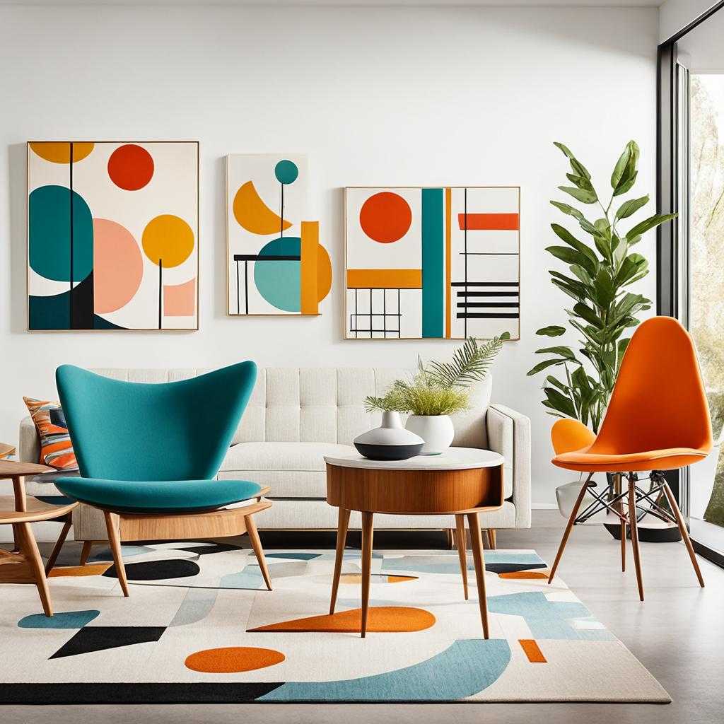 mid century modern art