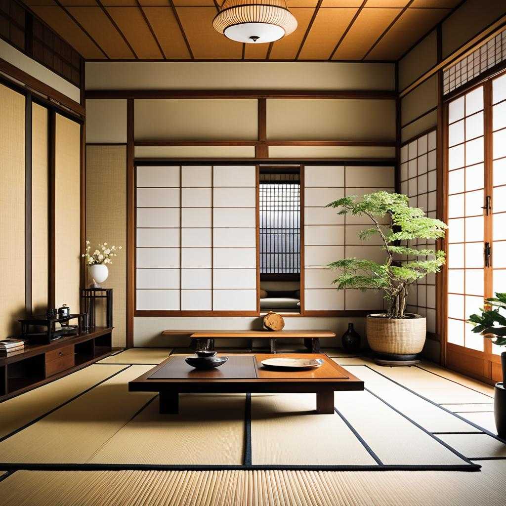 tatami mats enhancing authentic Japanese charm