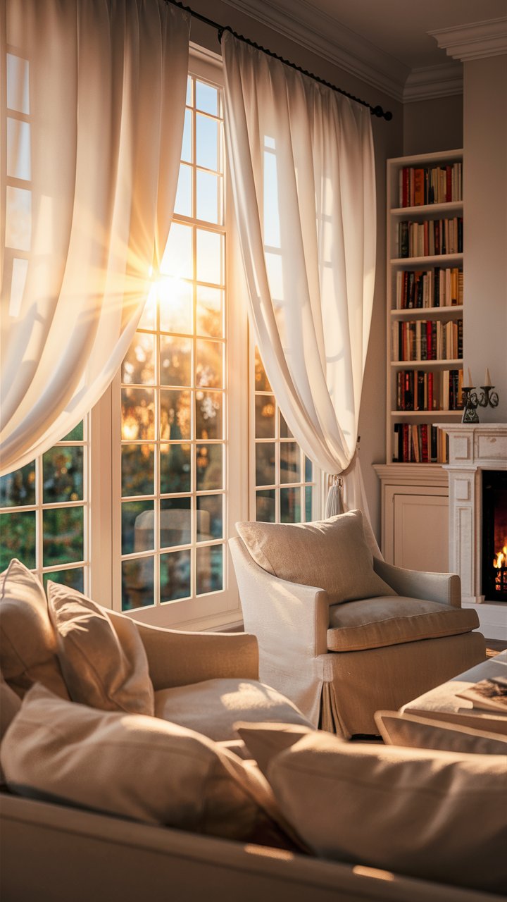 living room curtains