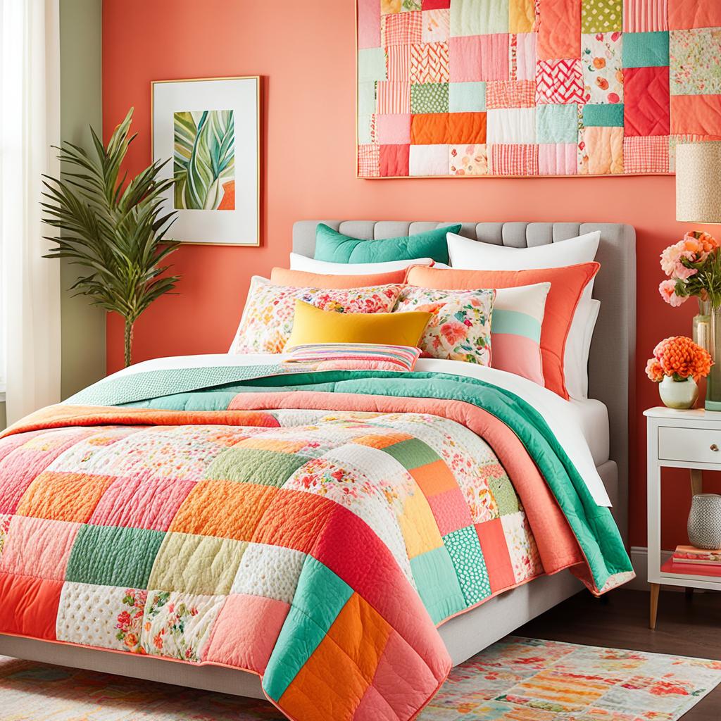 colorful bedding ideas