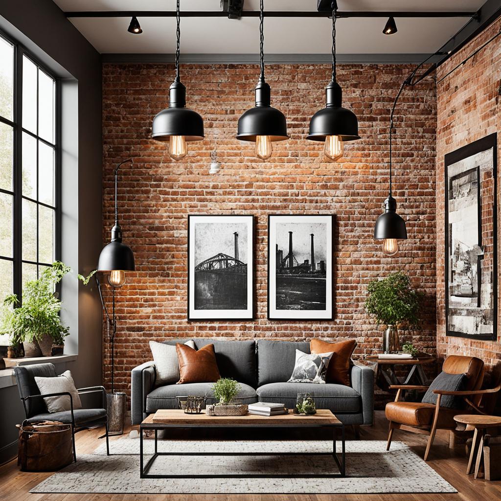 industrial living room designs