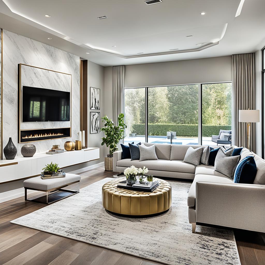 luxury living room interiors