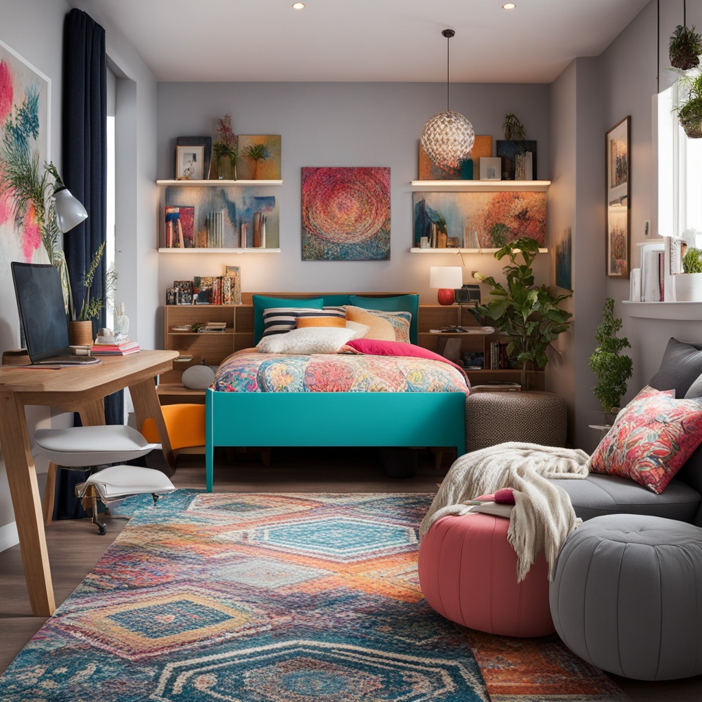 modern teen bedroom inspiration